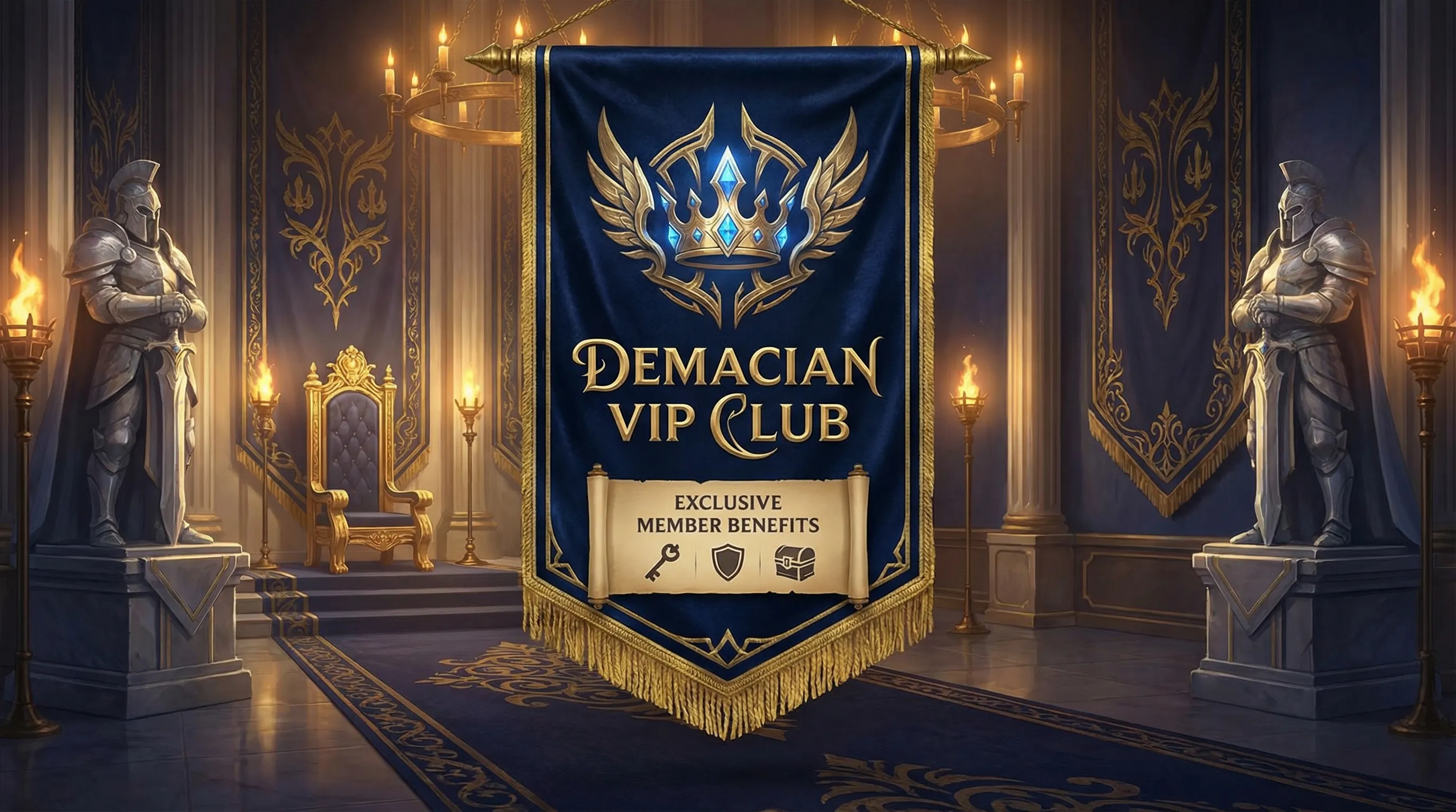 Clube VIP 111bet - Sala do trono demaciana exclusiva